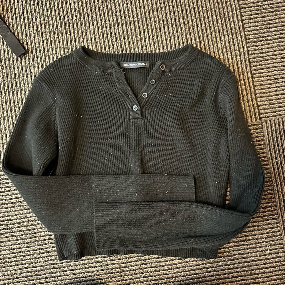Brandy Melville Black Delilah Top